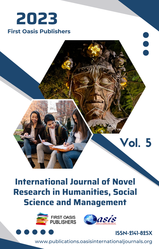 IJNHSSM Vol 5 Journal cover