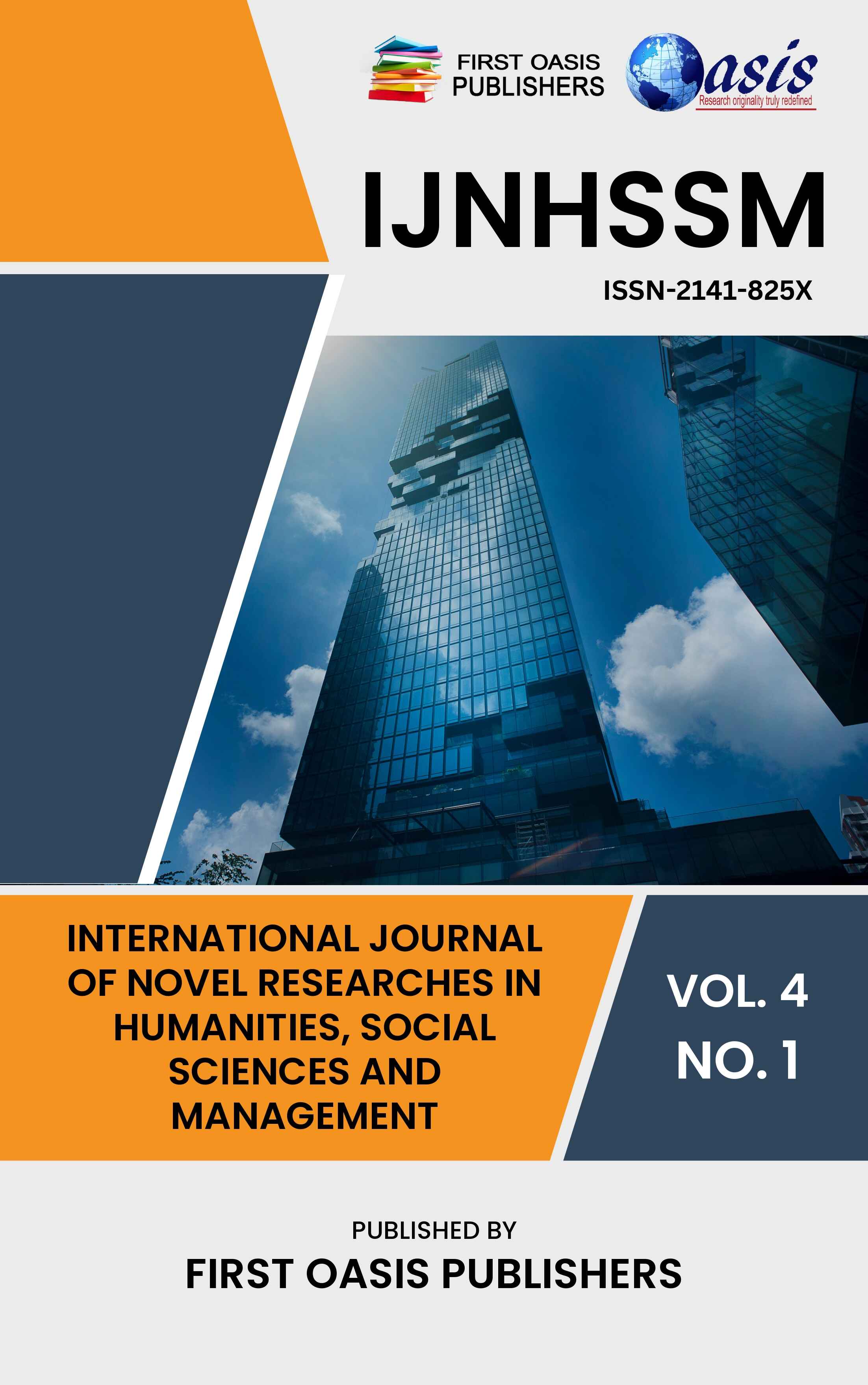 IJNHSSM Vol 4 Journal cover